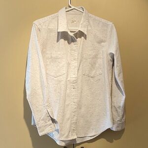 EUC Bridge and Burn linen and cotton button down. Men’s size small